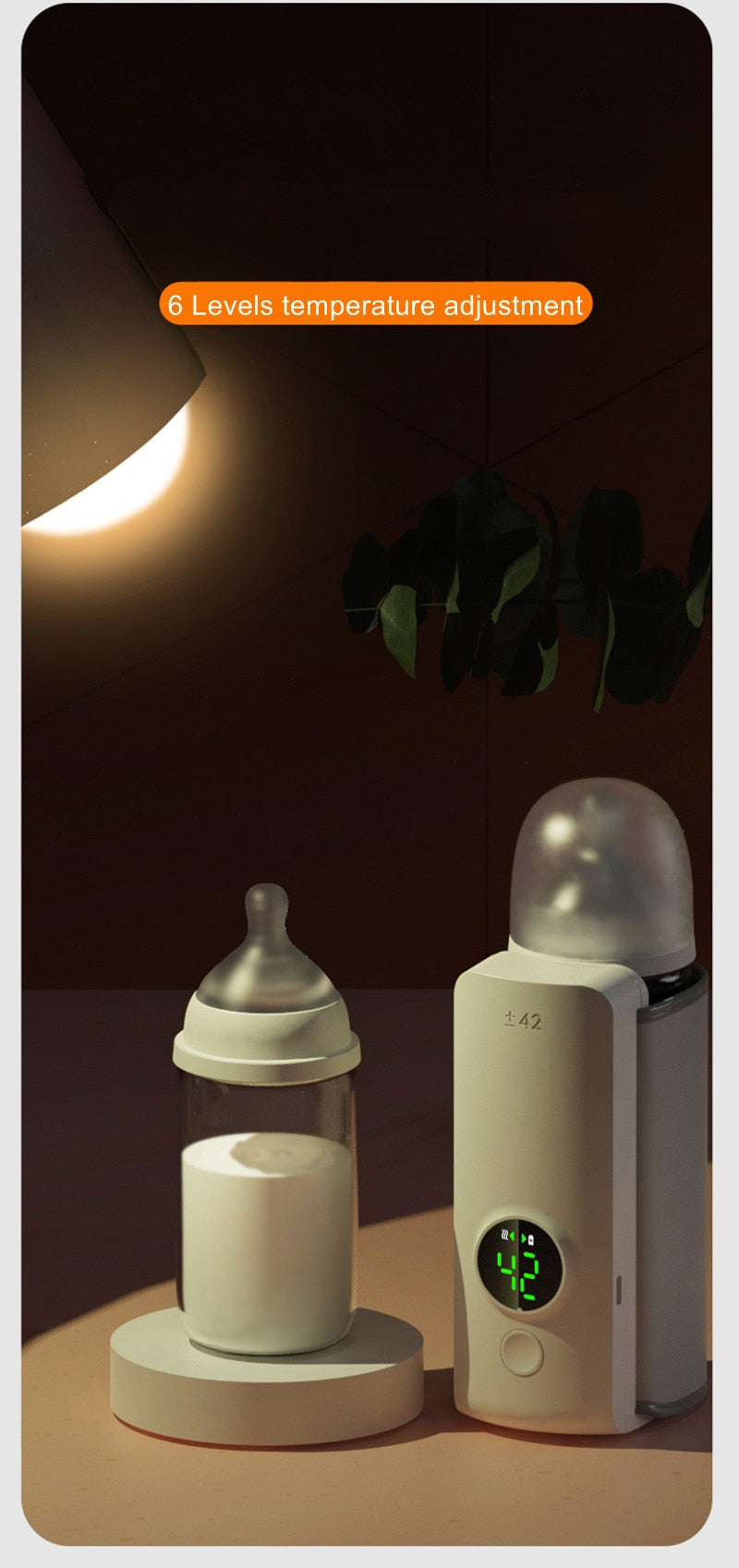 WARMVIA™ Portable Baby Bottle Warmer
